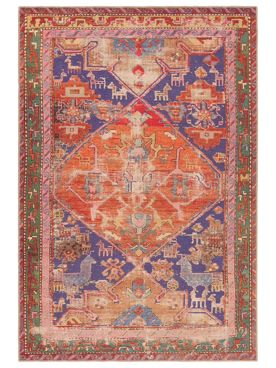 Garcia Sancho Orange 4' x 6' Rug