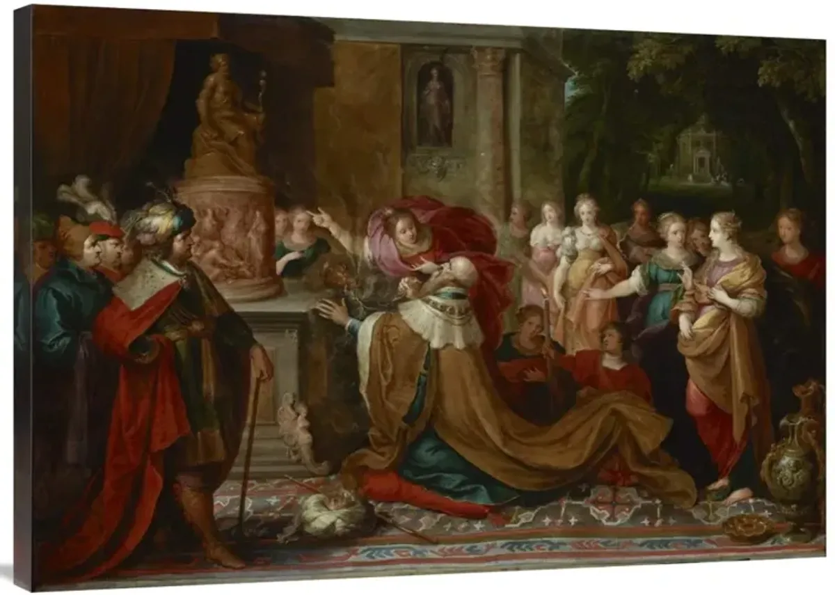 The Idolatry of Solomon-Canvas Art-40x28.4