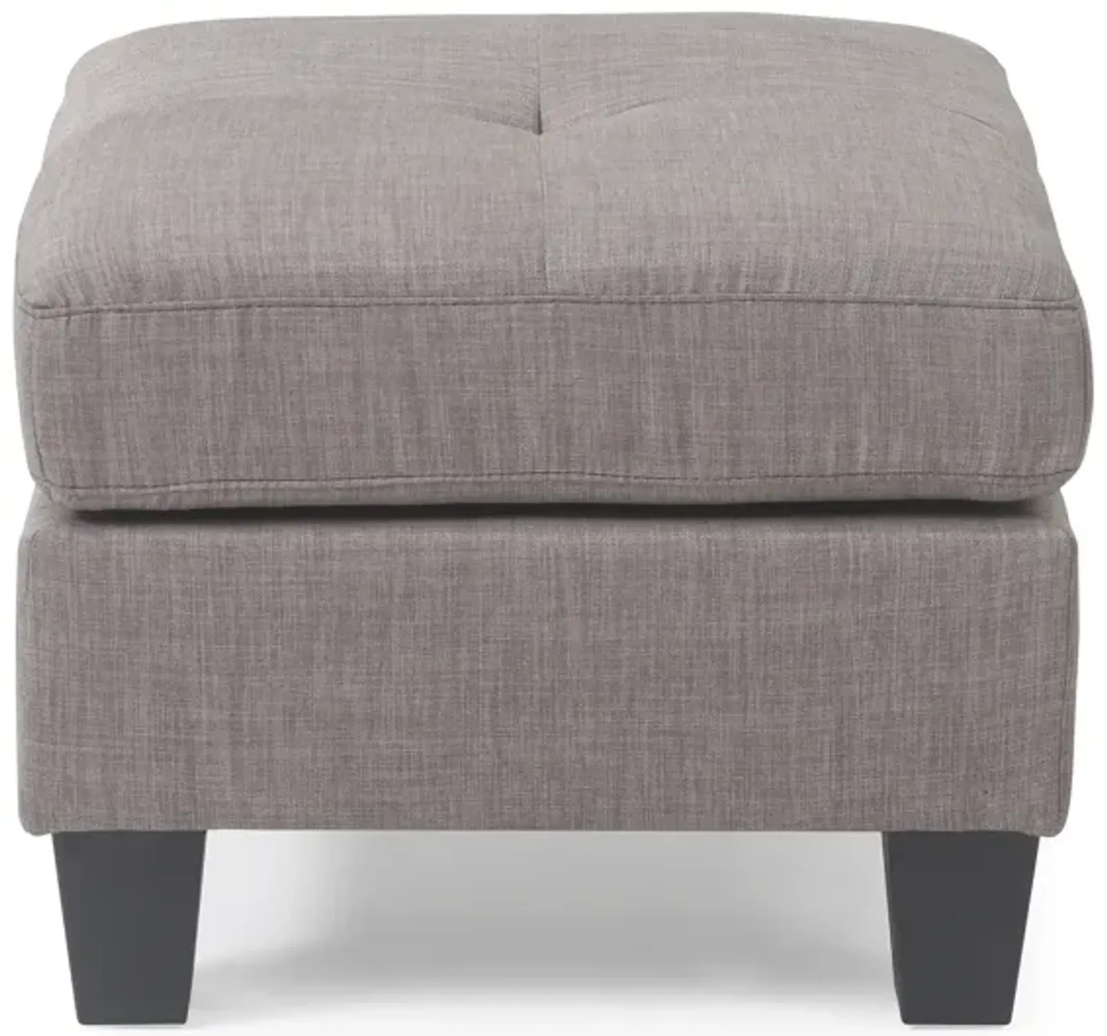 Newbury Twill Upholstered Ottoman