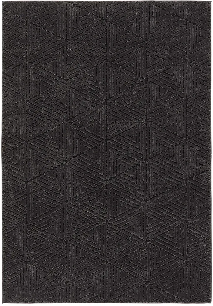 Calix By Nikki Chu Ziazan Black 5' x 7' Rug