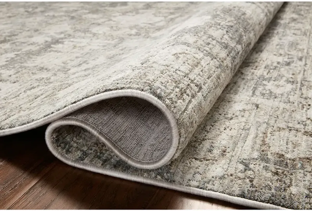 Honora Slate/Beige 2'7" x 8'0" Runner Rug by Amber Lewis x Loloi