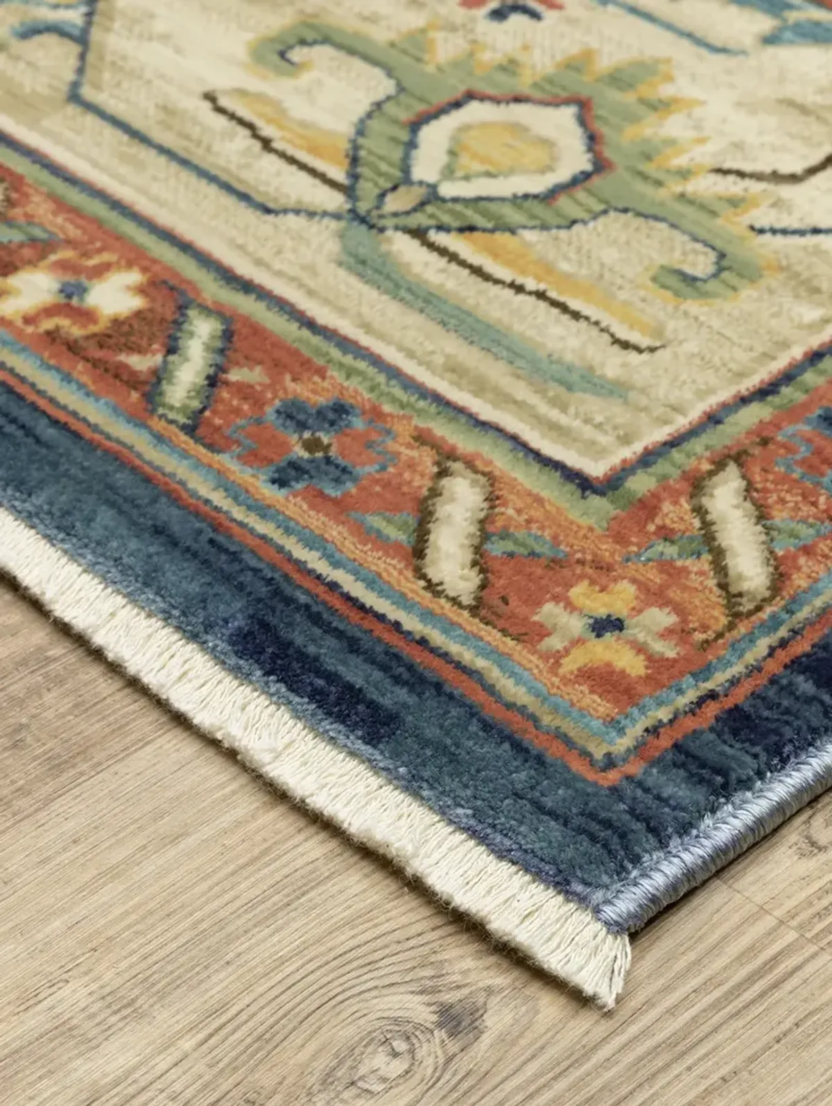 Francesca 3'3" x 5' Blue Rug