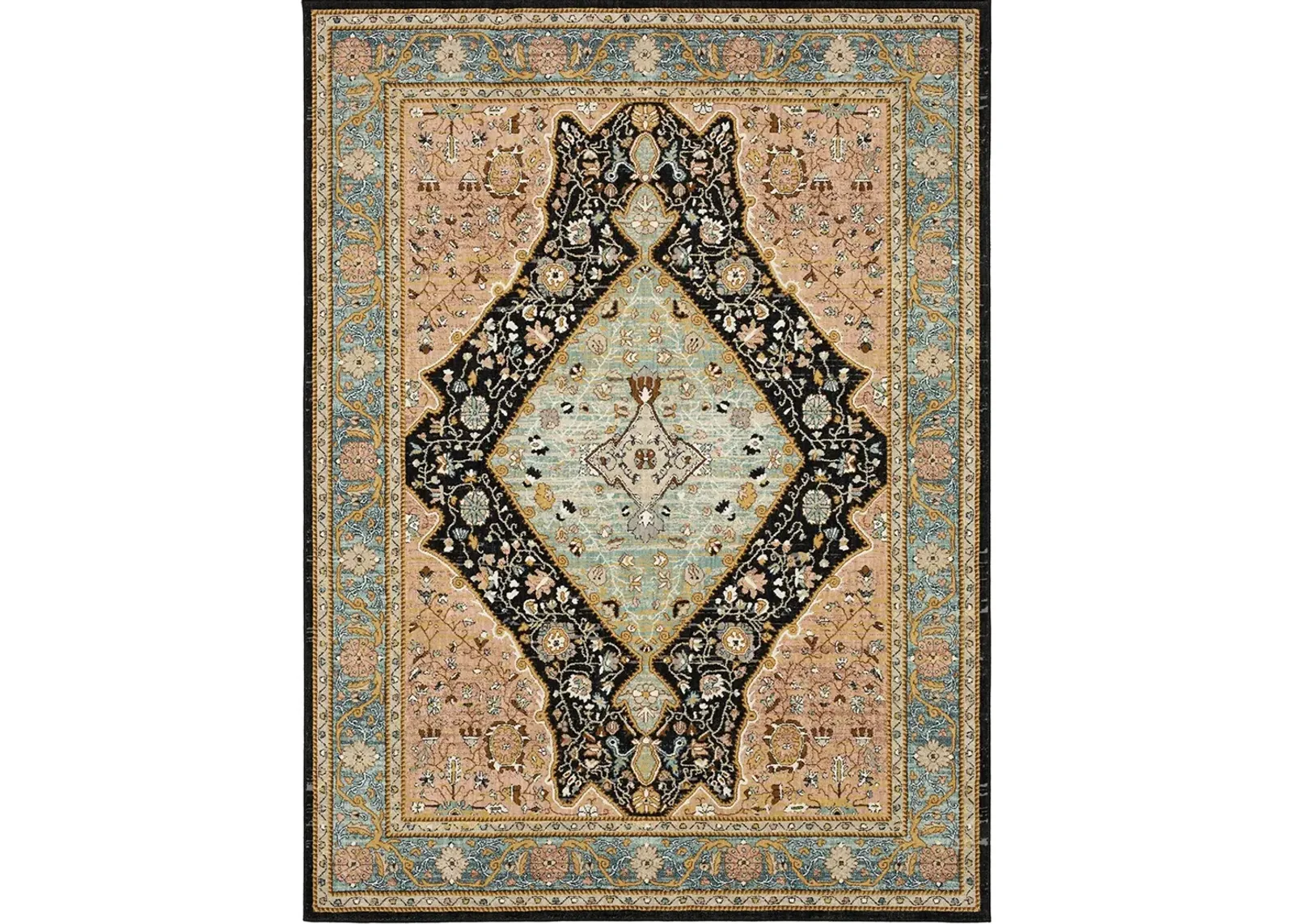 Zephyr Bidjar Robin's Egg Blue 8' X 10' Rug