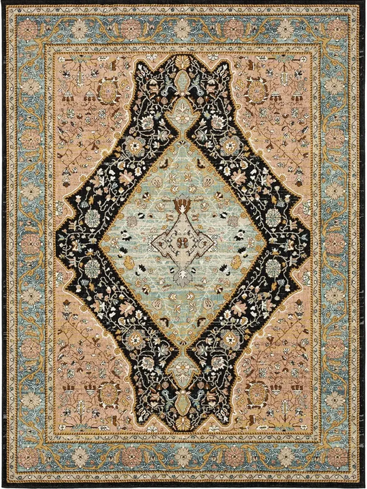 Zephyr Bidjar Robin's Egg Blue 8' X 10' Rug