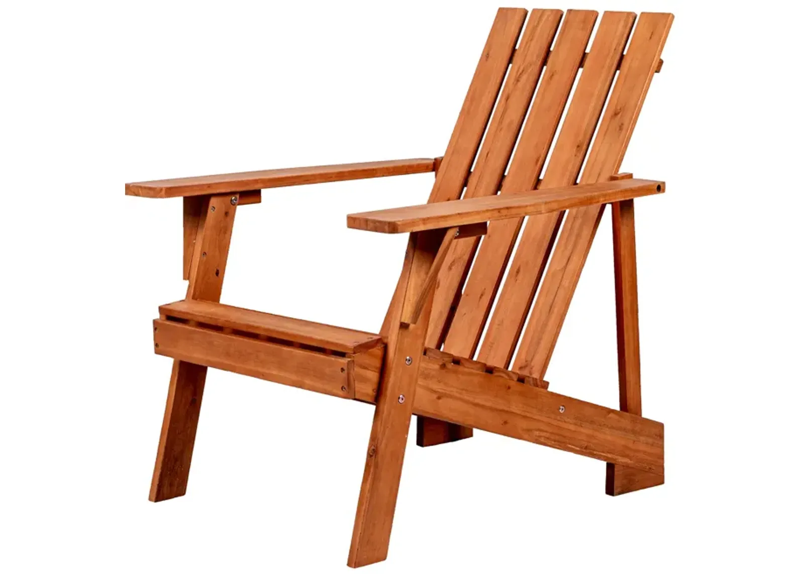 Irving Outdoor Patio Modern Acacia Wood Adirondack Chair