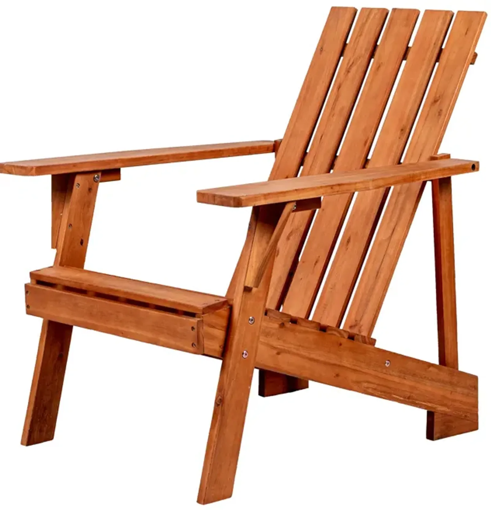 Irving Outdoor Patio Modern Acacia Wood Adirondack Chair