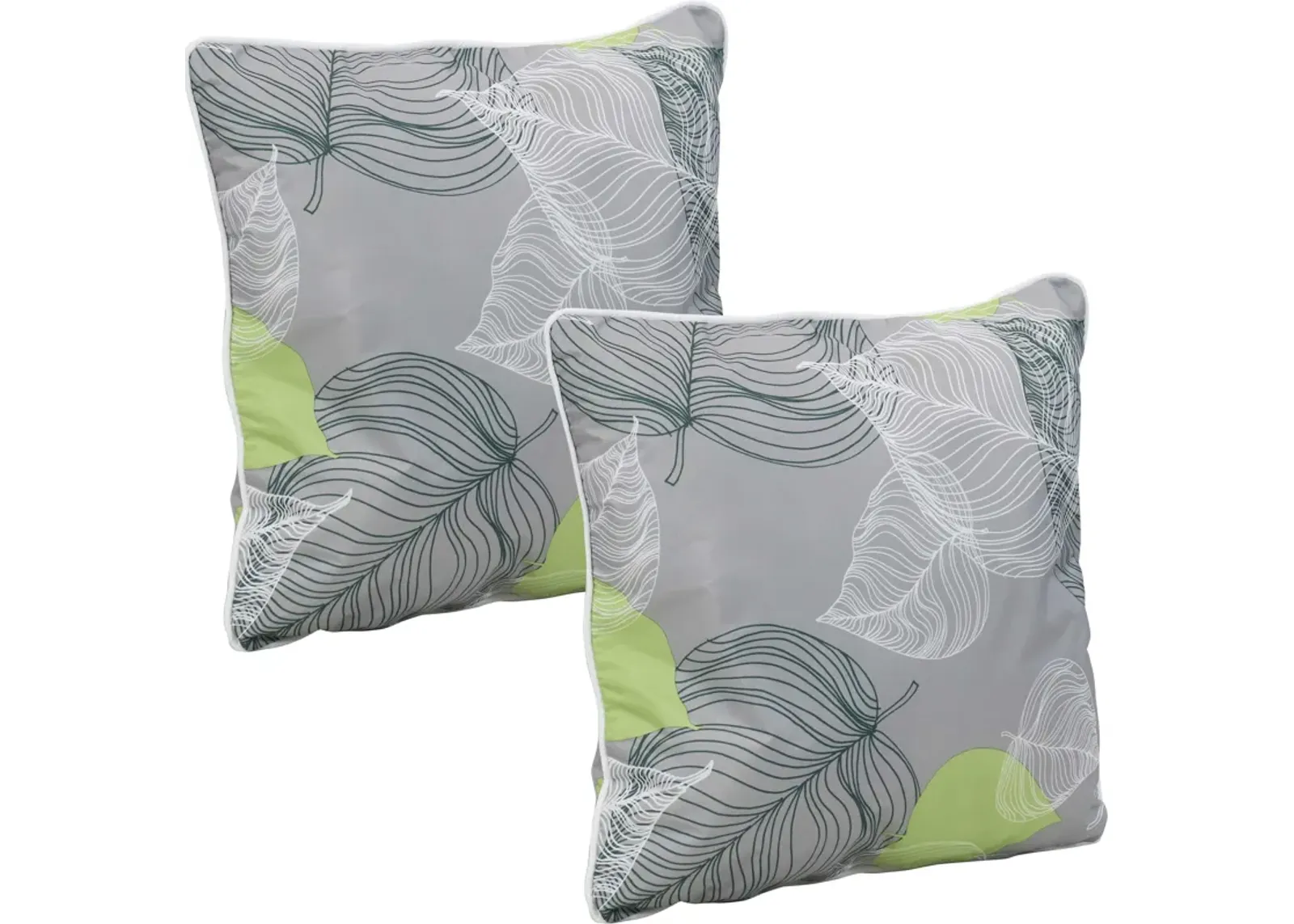 Sunnydaze Indoor/Outdoor Square Throw Pillow - 16 in