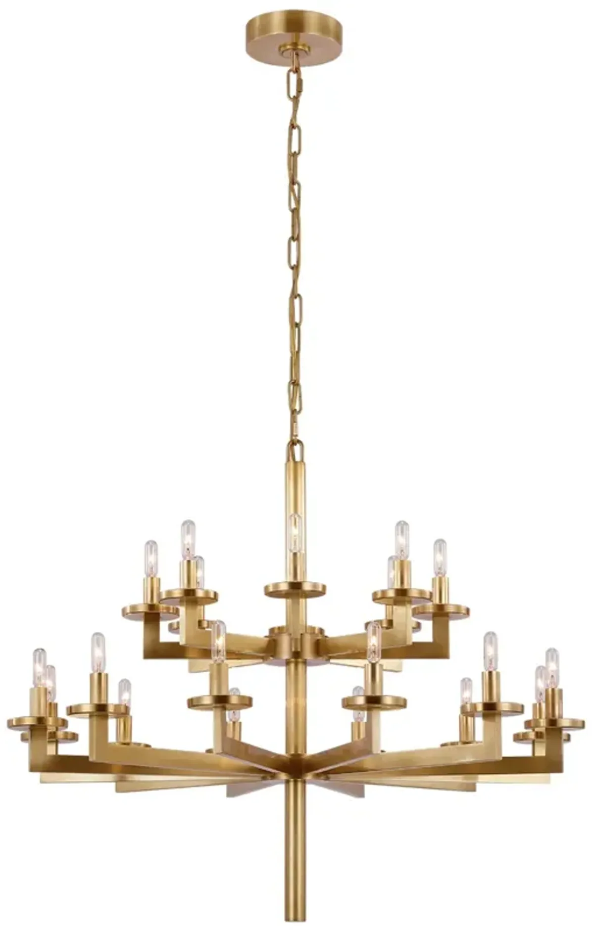 Liaison Double Tier Chandelier