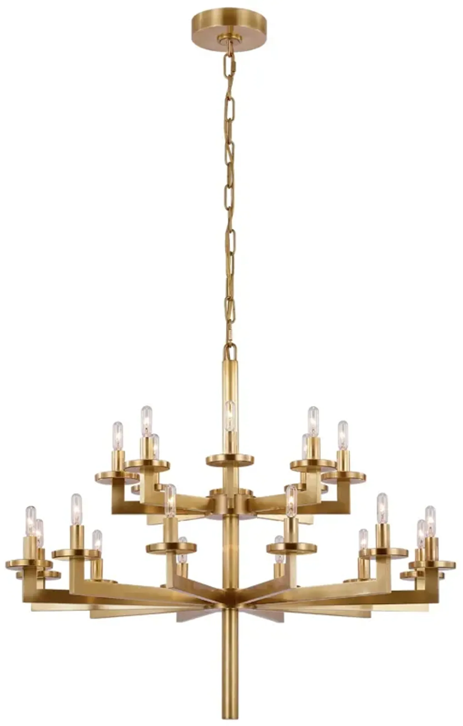 Liaison Double Tier Chandelier