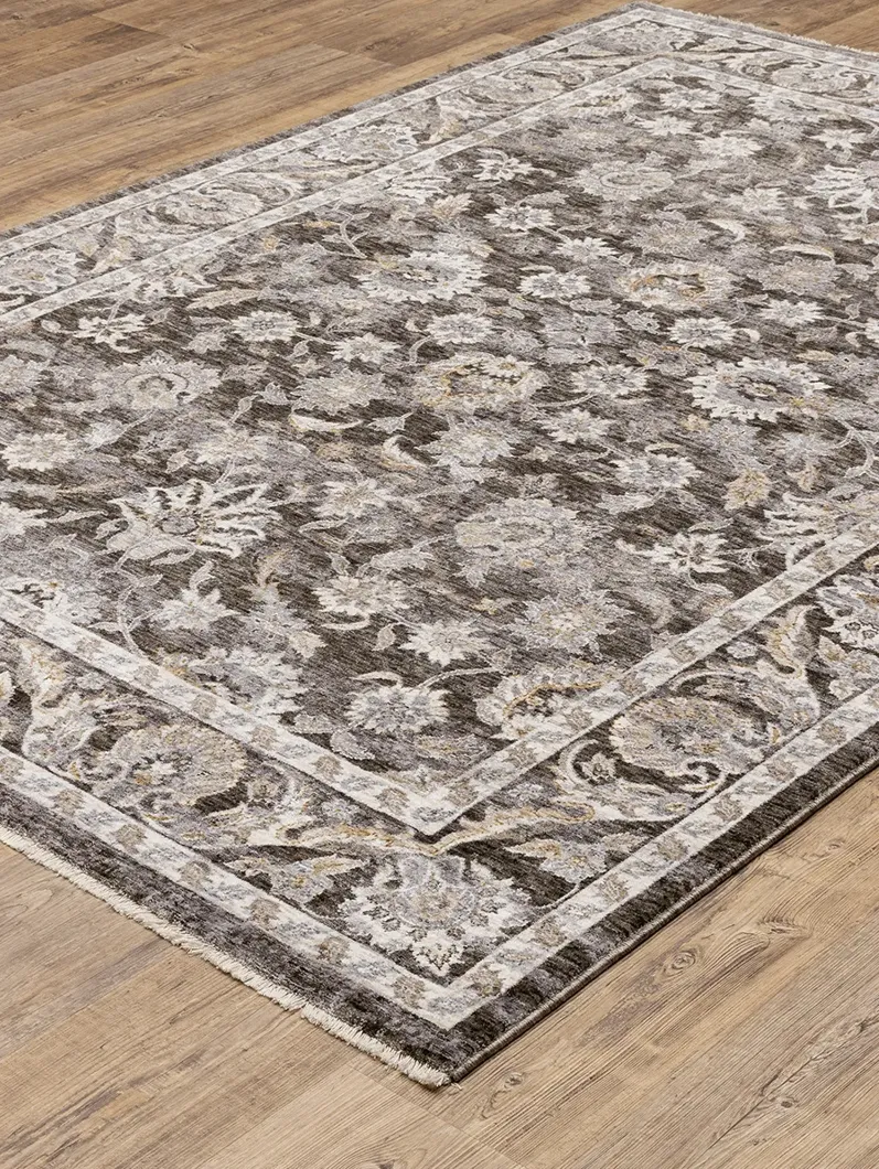 Maharaja 6'7" x 9'6" Char Rug