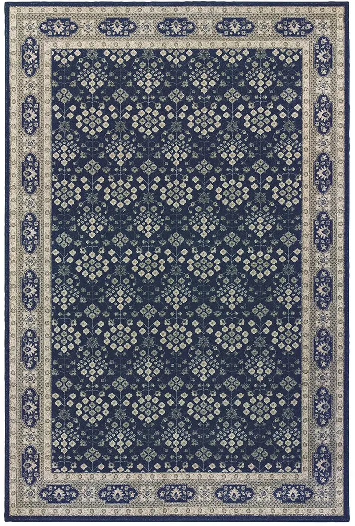 Richmond 1'10" x 3' Navy Rug