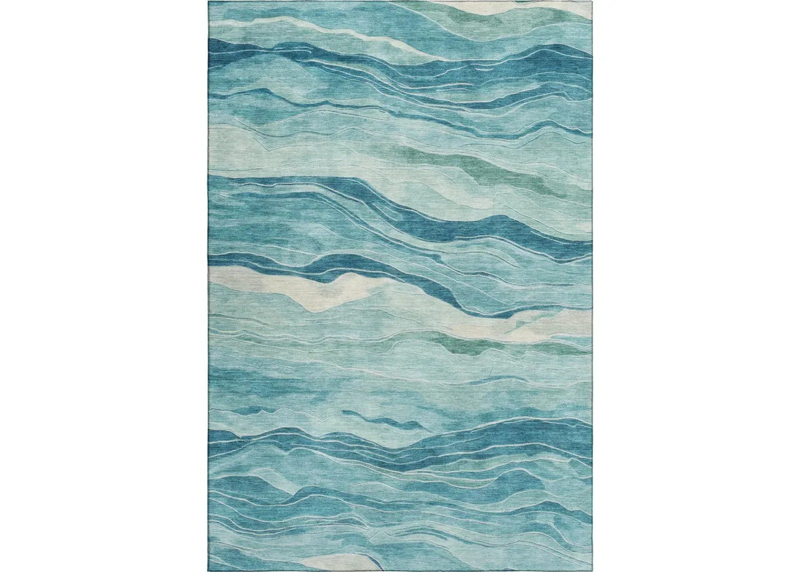 Pacifica PA6 Turquoise 30" x 46" Rug