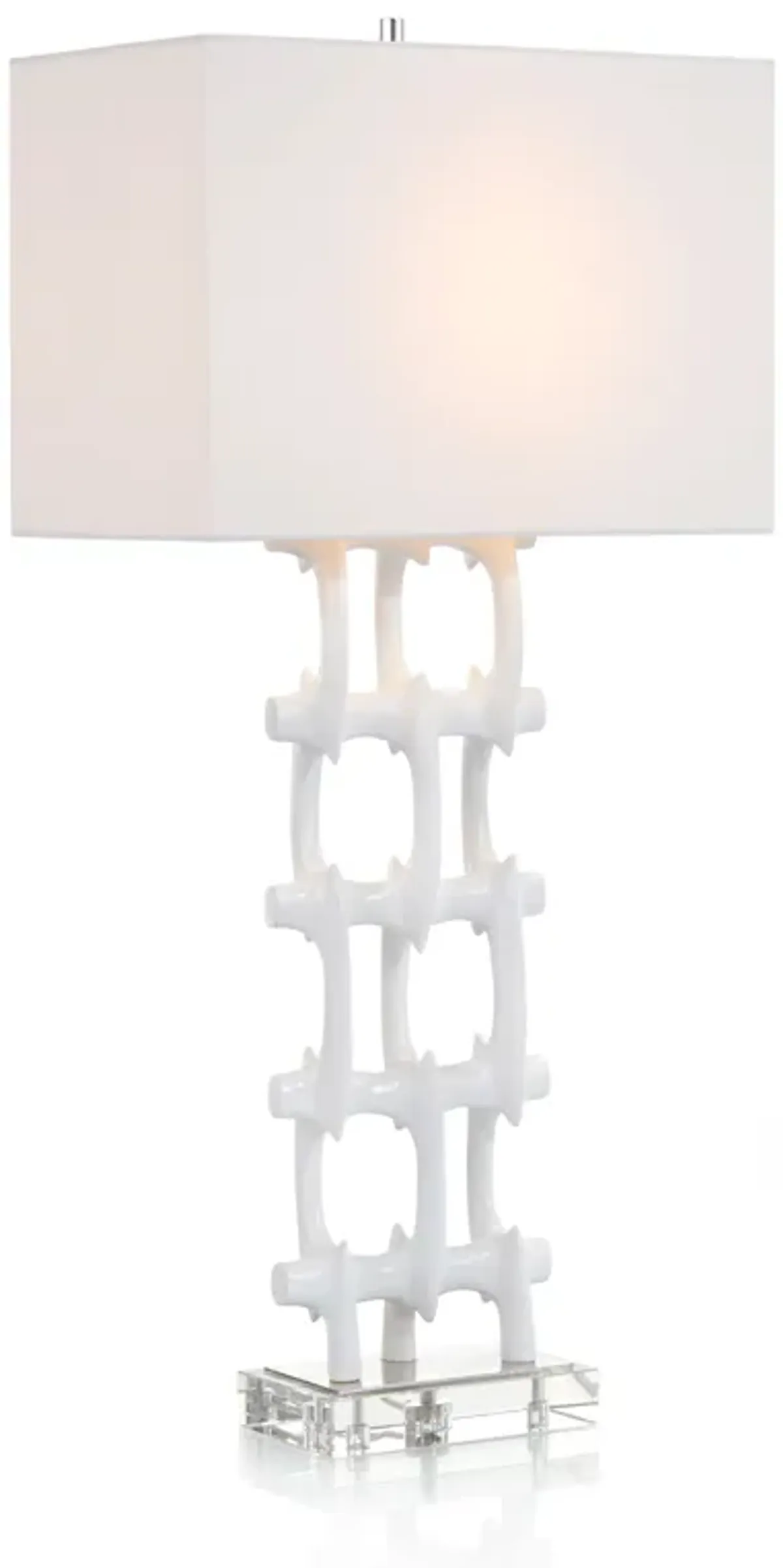 Table Lamp in White