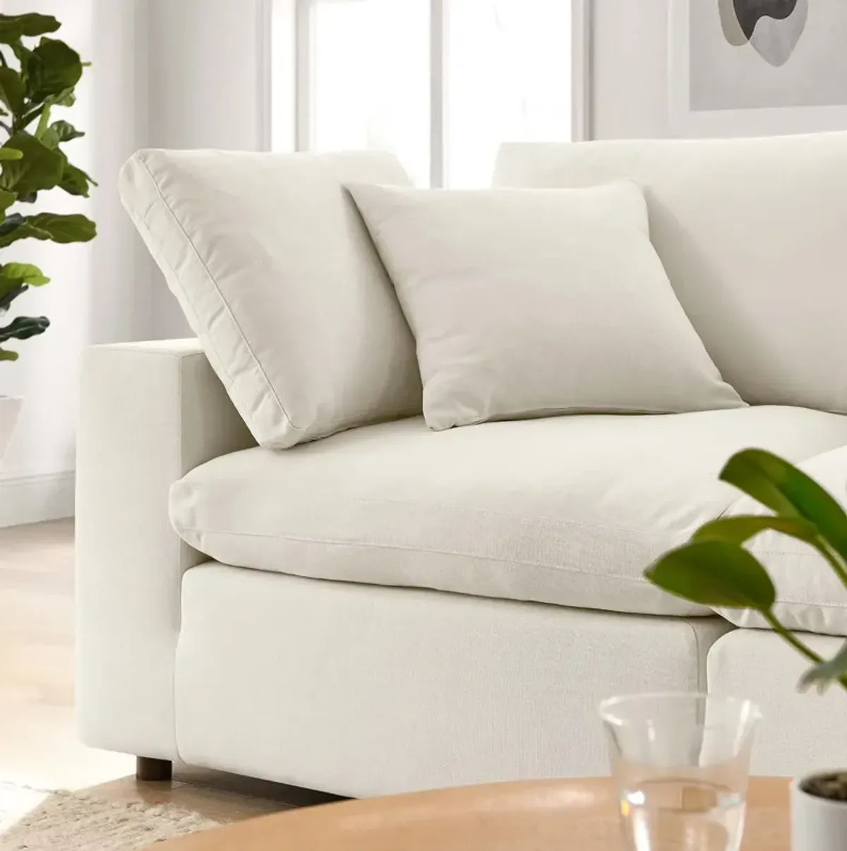 Ashton Upholstered Fabric Sectional Sofa