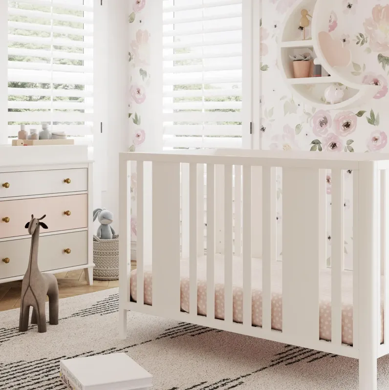 Crawford Curved Post 3-in-1 Crib