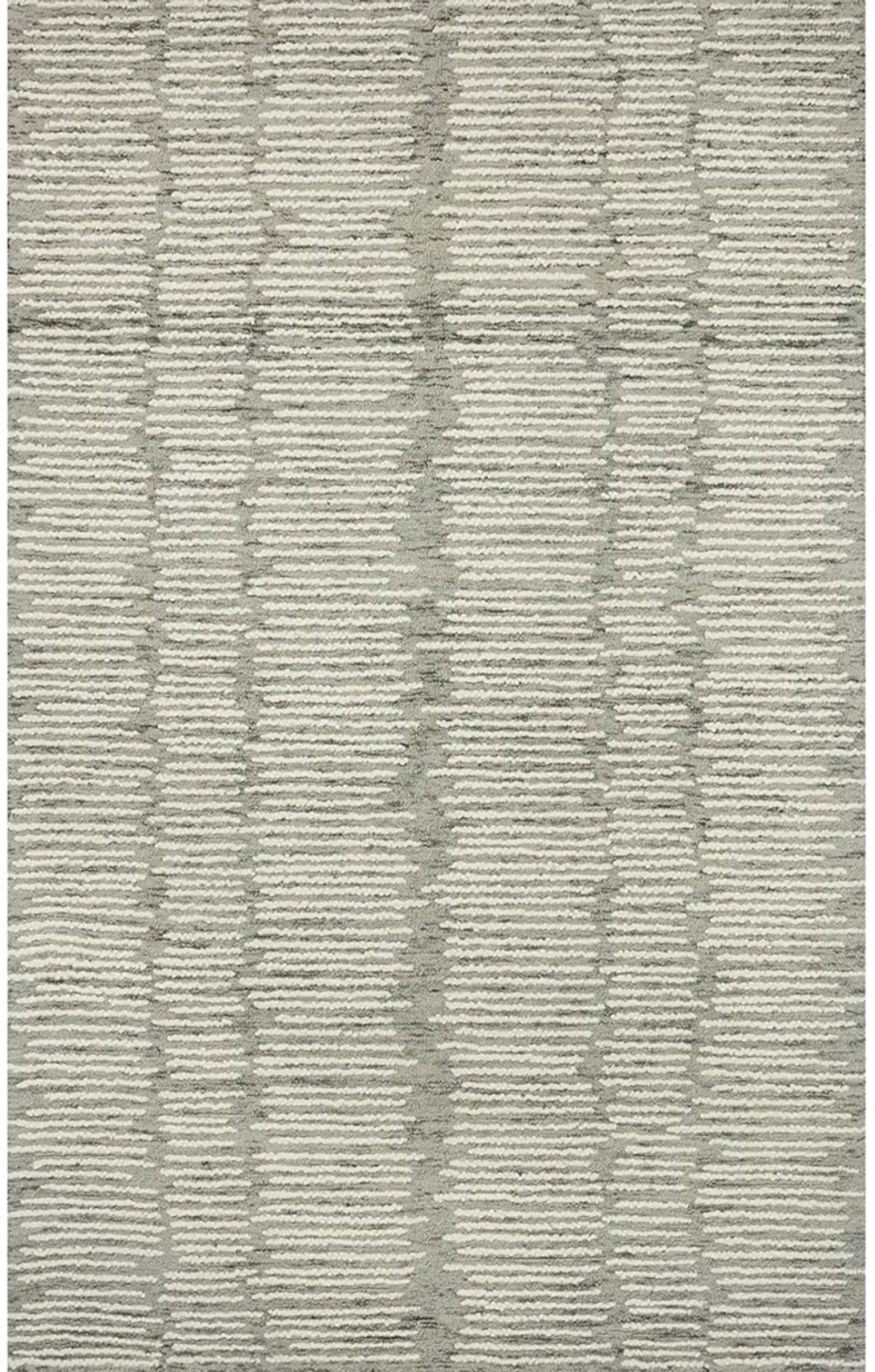 Tallulah TLL-04 Stone / Ivory 2''3" x 3''9" Rug by