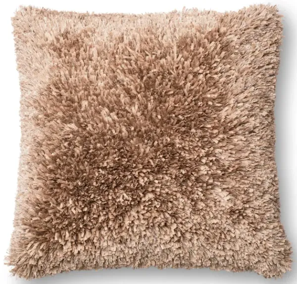 P0045 Tan 22"x22" Down Pillow