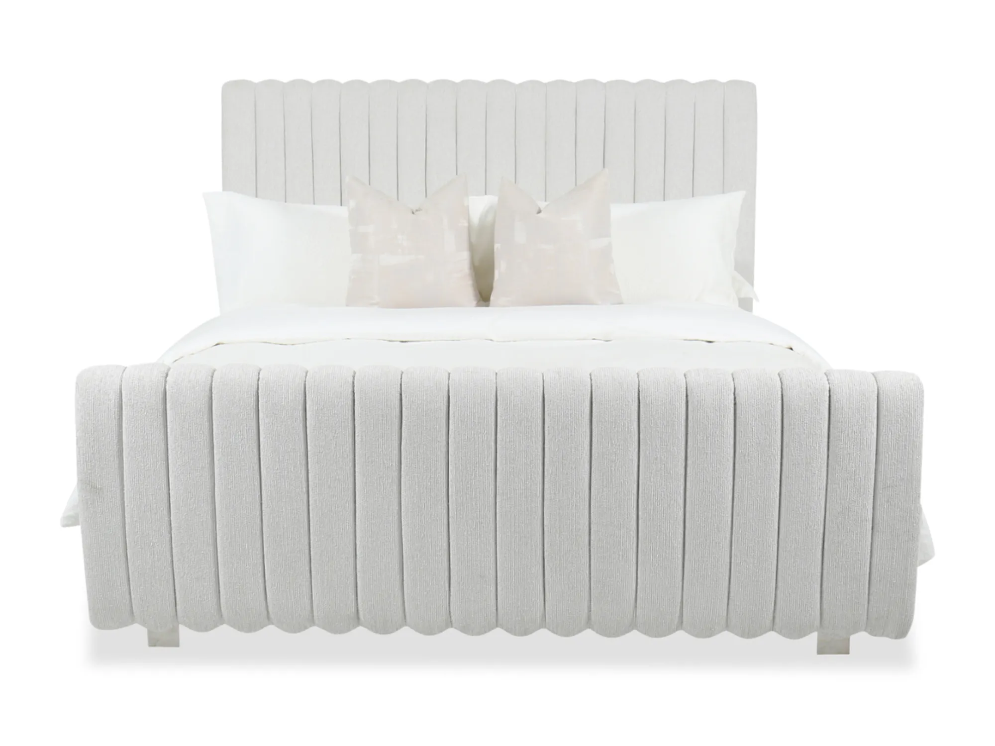 Silhouette California King Panel Bed