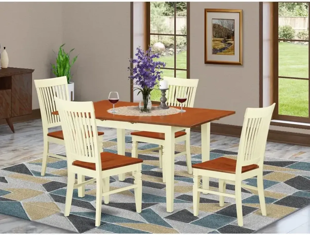 Dining Room Set Buttermilk & Cherry