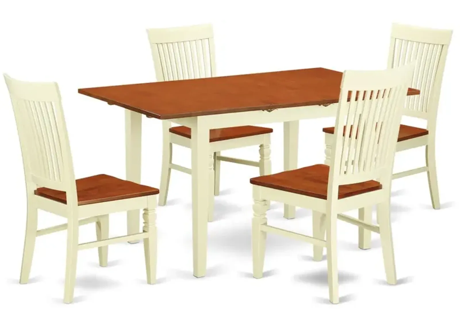 Dining Room Set Buttermilk & Cherry