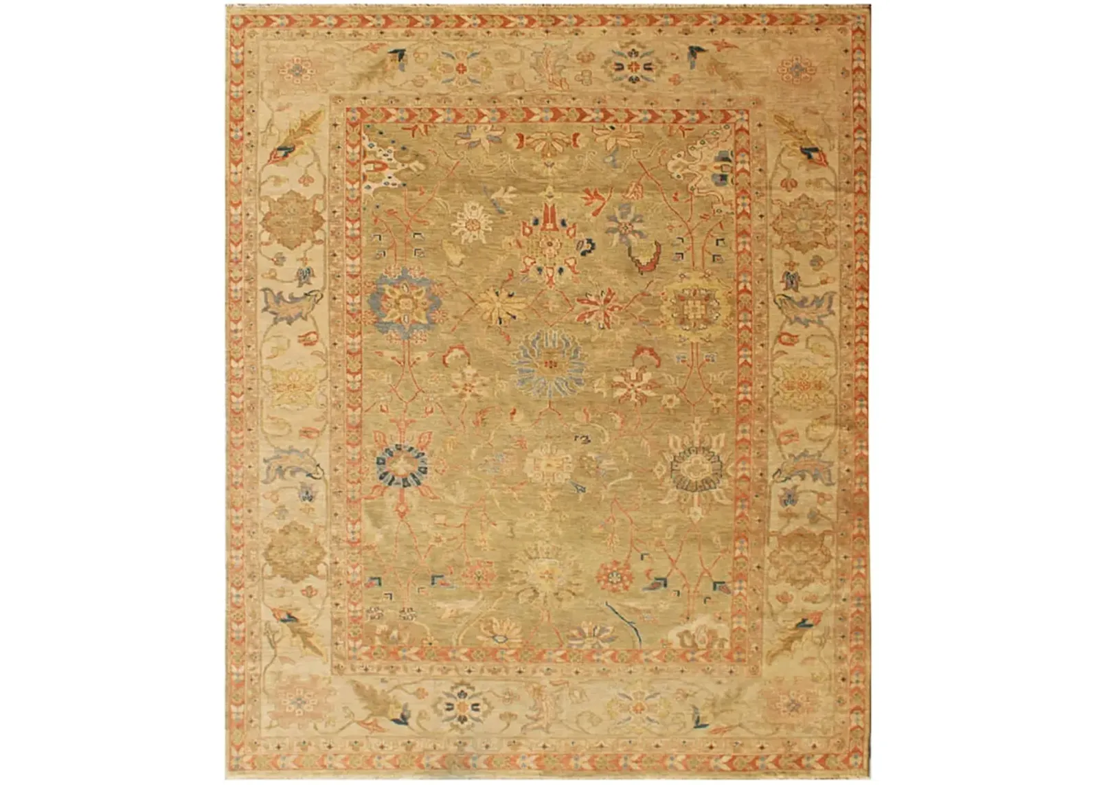 Marque MAR530324 Green 10" x 14" Rug