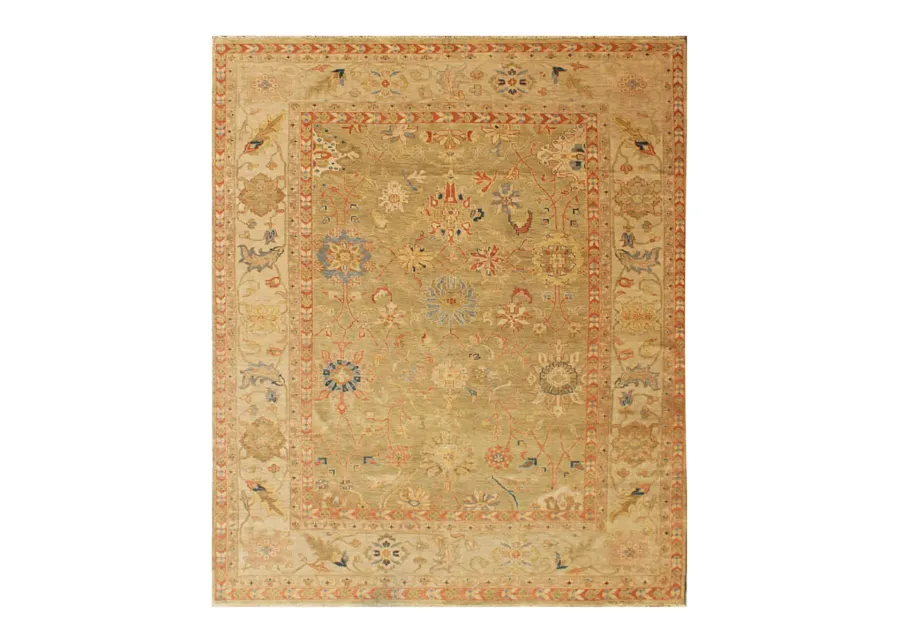 Marque MAR530324 Green 10" x 14" Rug