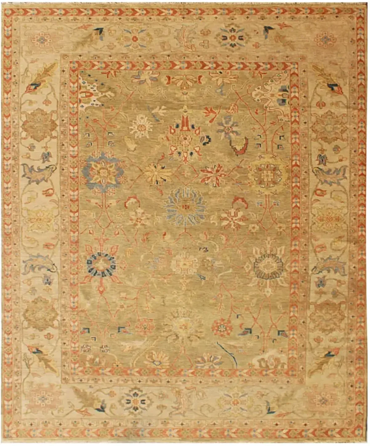 Marque MAR530324 Green 10" x 14" Rug