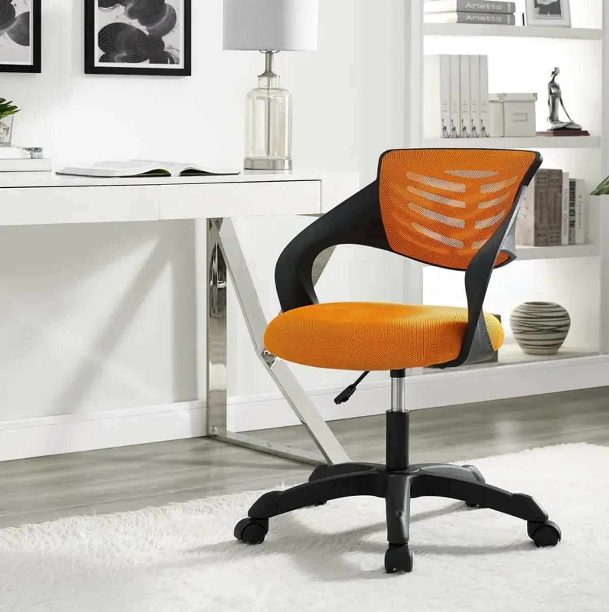 Modway Furniture - Thrive Mesh Office Chair Orange