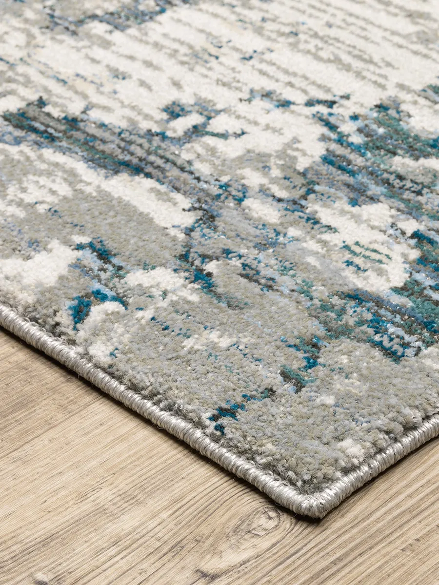 Evolution 2'3" x 8' Grey Rug