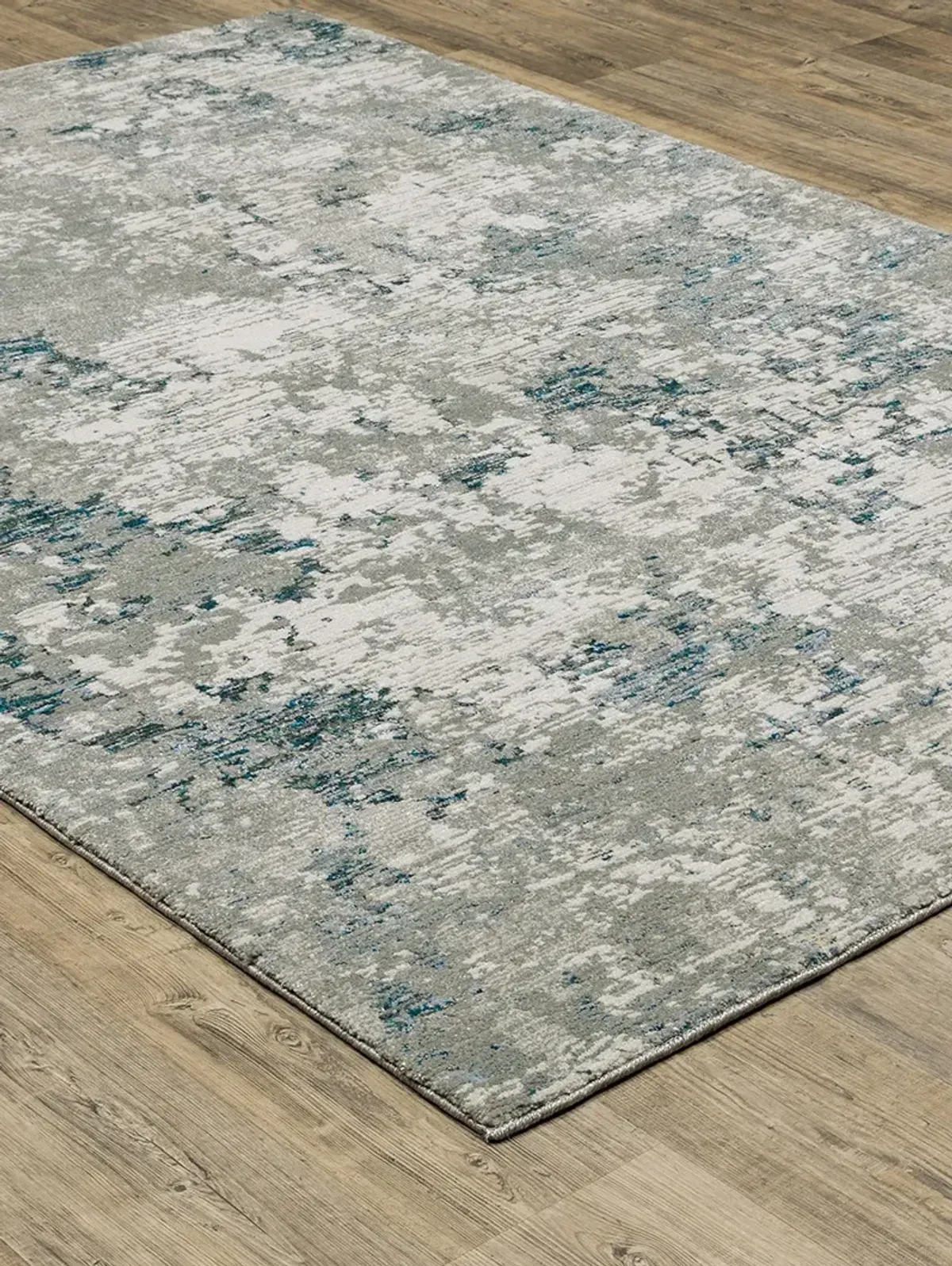 Evolution 2'3" x 8' Grey Rug