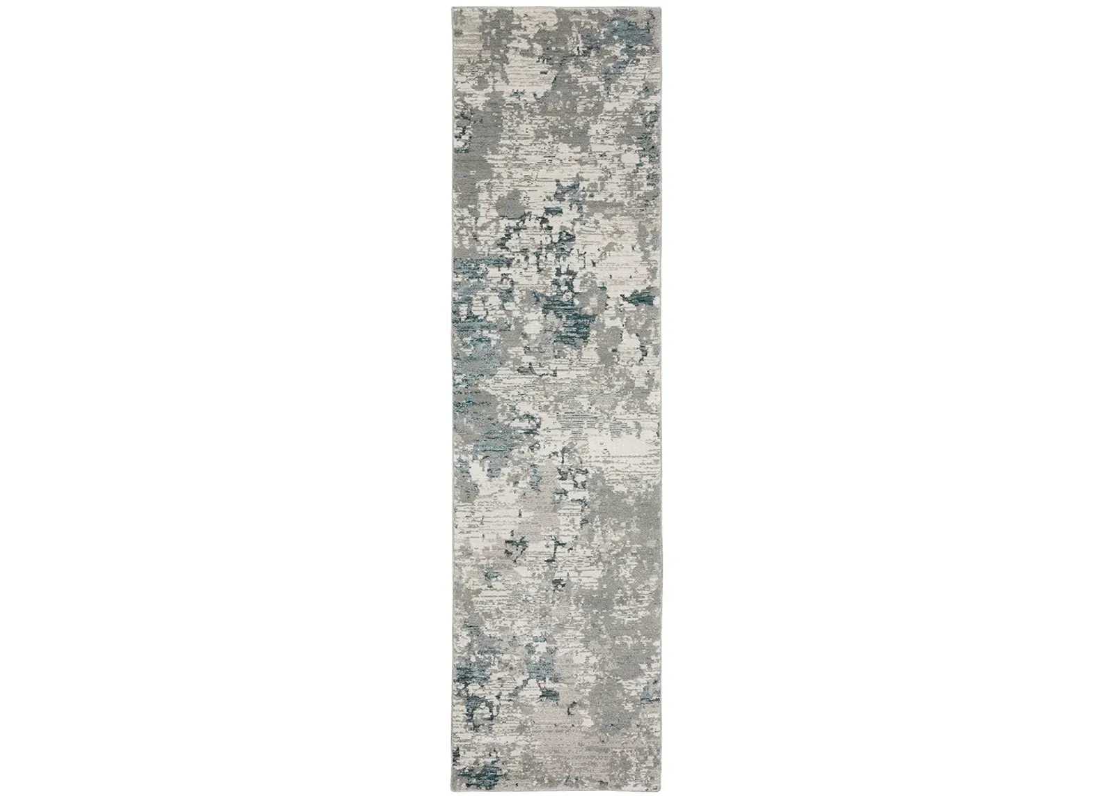 Evolution 2'3" x 8' Grey Rug