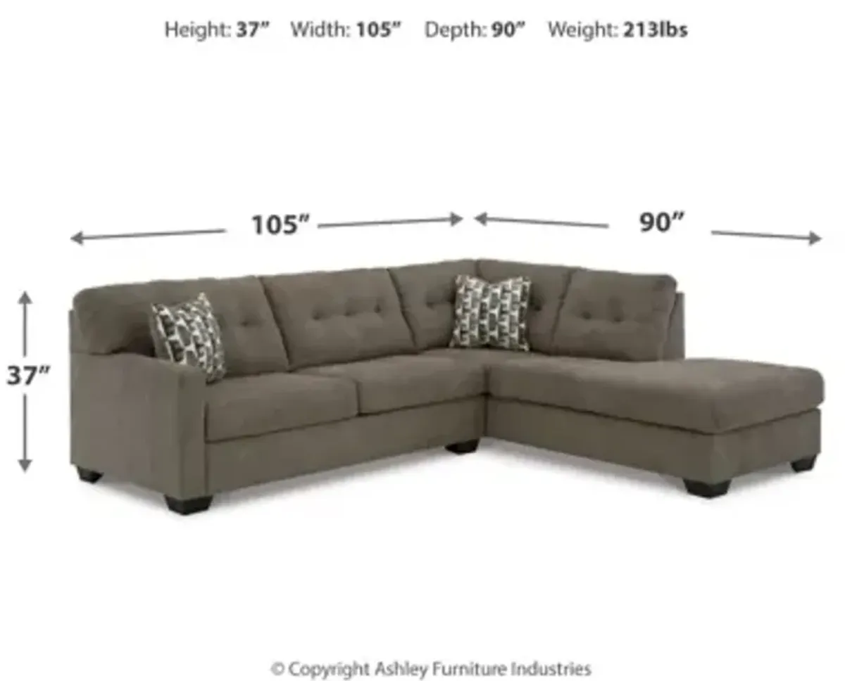 Mahoney 2-Piece Sectional with Chaise