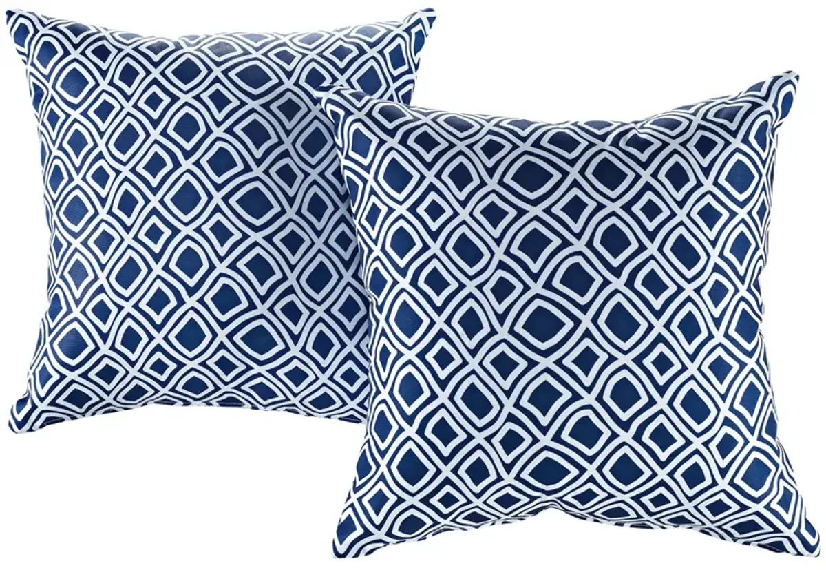 Balance Modway Two Piece Outdoor Patio Pillow Set