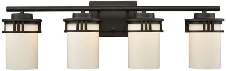 Ravendale 27'' Wide 4-Light Bronze Vanity Light