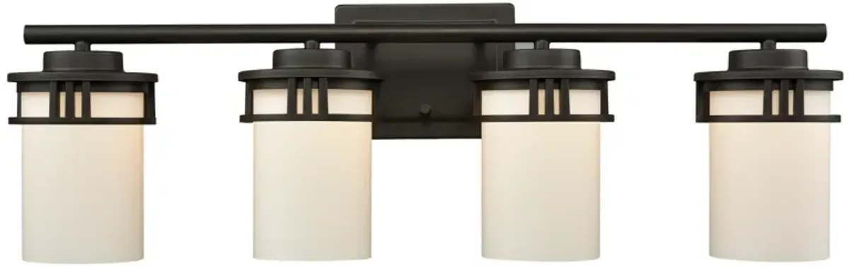 Ravendale 27'' Wide 4-Light Bronze Vanity Light