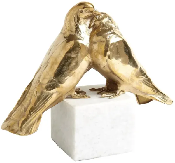 Love Doves-Brass