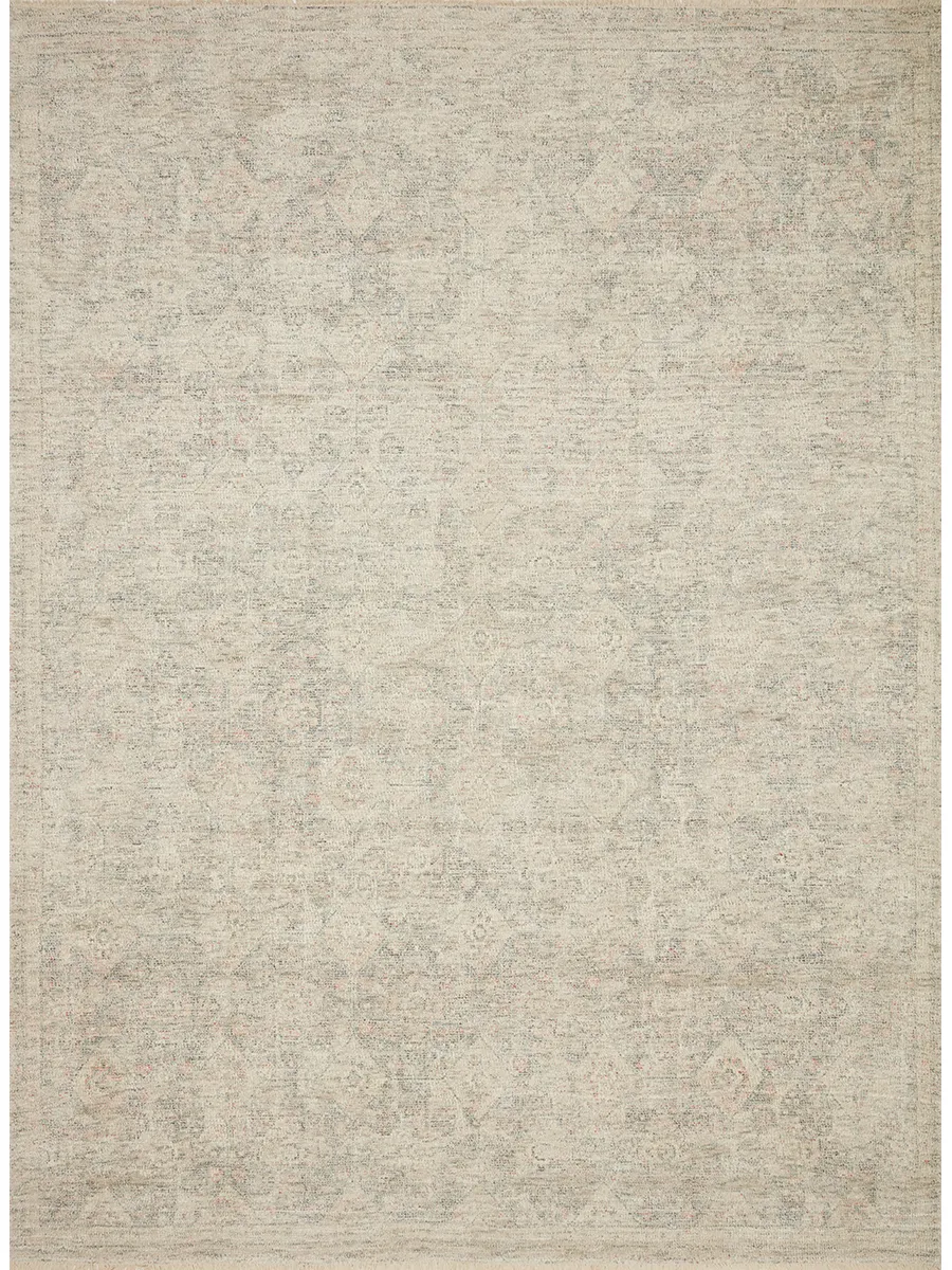 Priya PRY02 Navy/Ivory 9'3" x 13' Rug