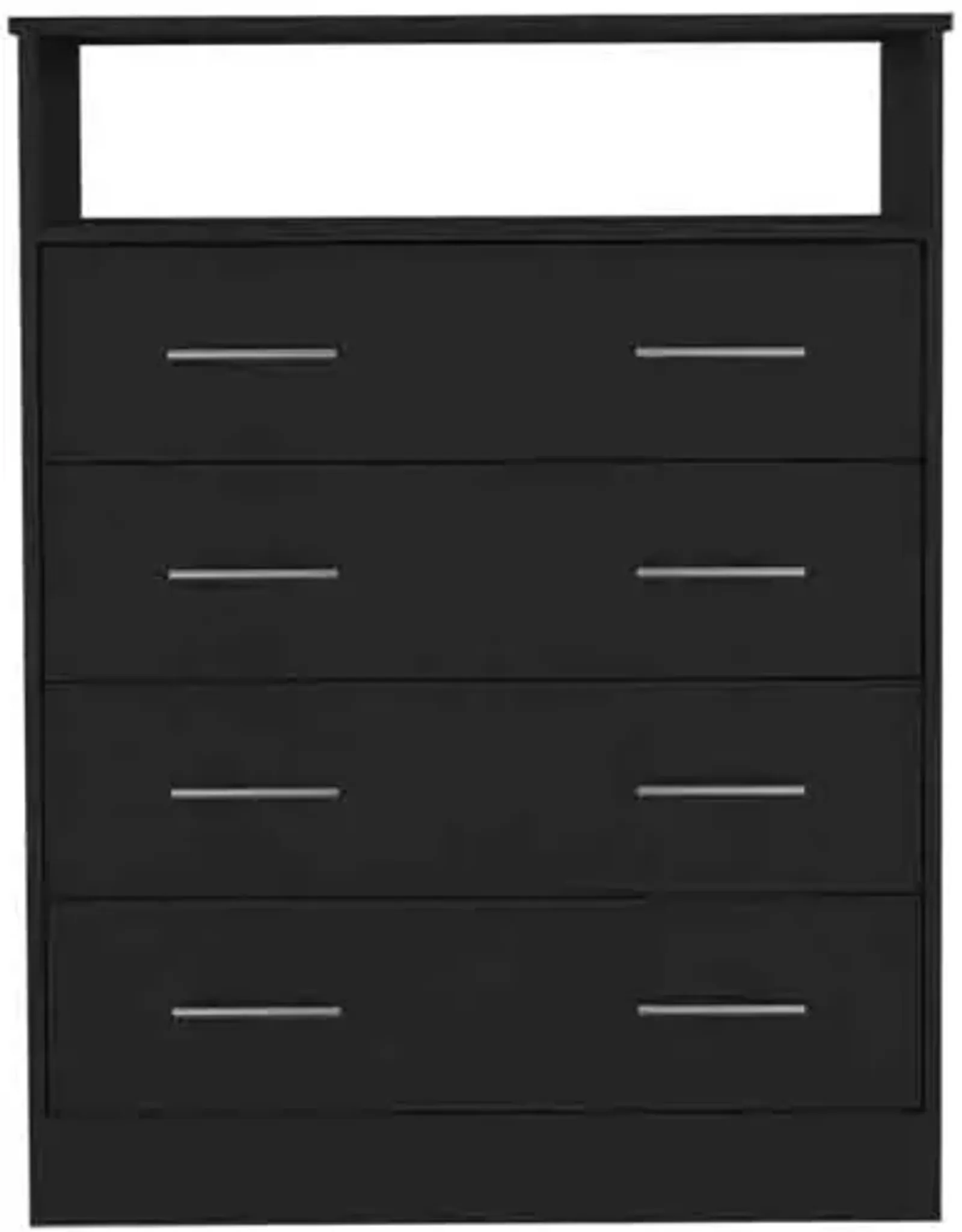 Four Drawer Dresser Wuju, Bedroom, Black