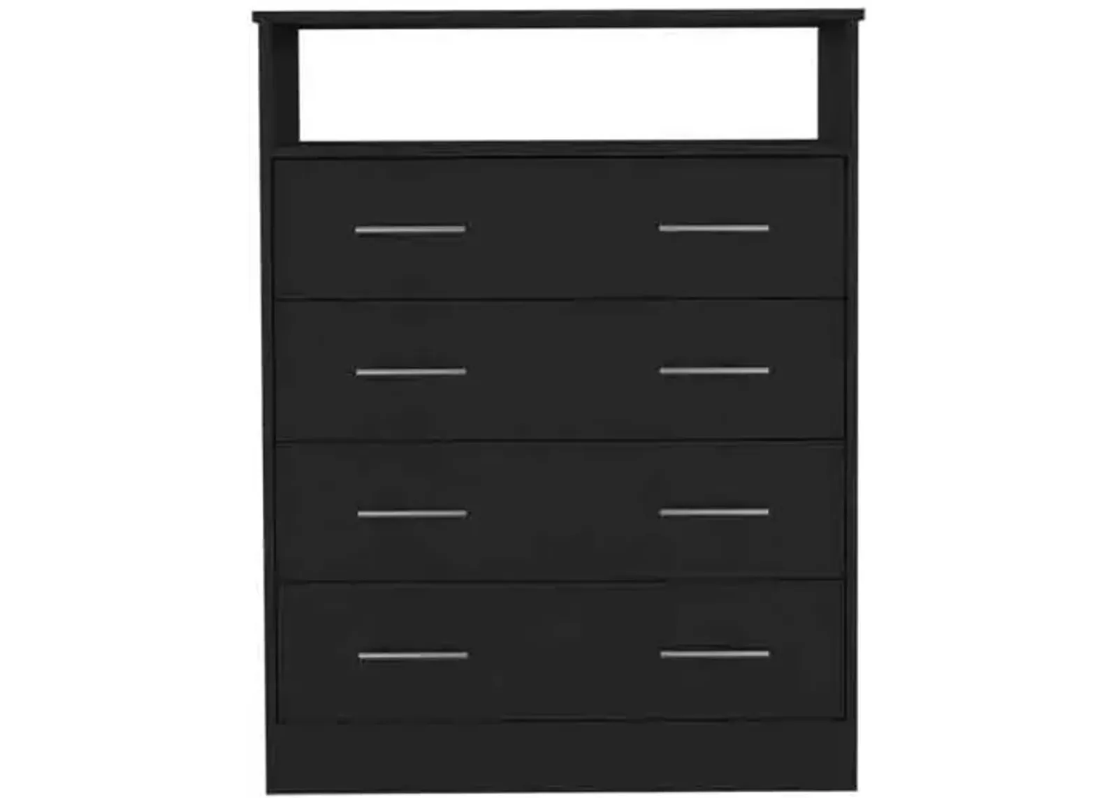 Four Drawer Dresser Wuju, Bedroom, Black