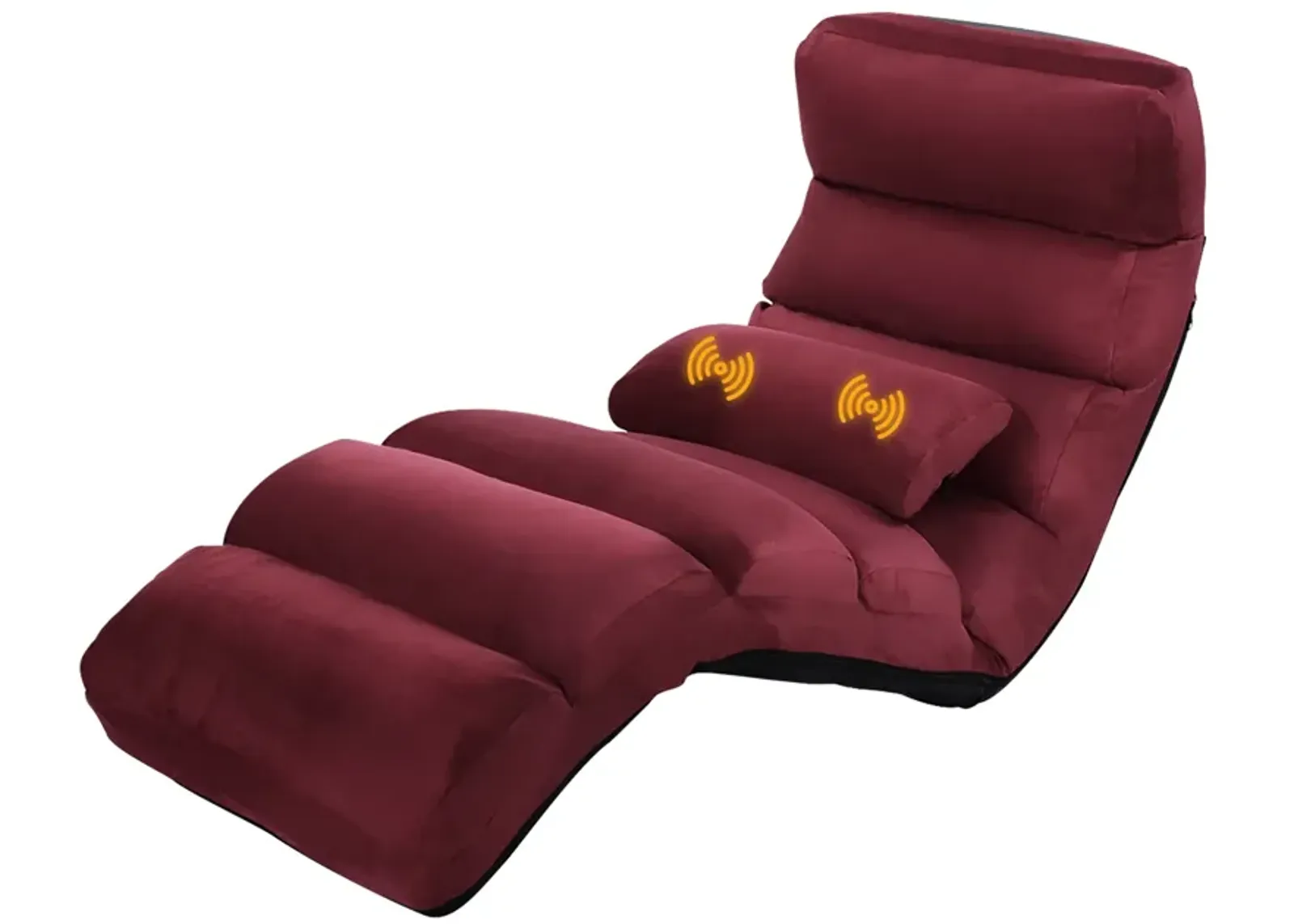 Stylish  Folding Lazy Sofa Chair with Pillow