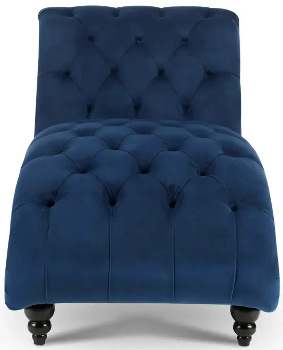 Tufted Armless Chaise Lounge