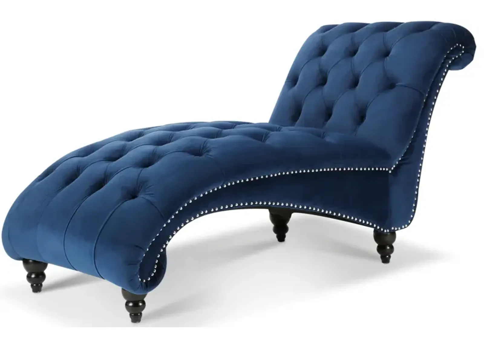 Tufted Armless Chaise Lounge