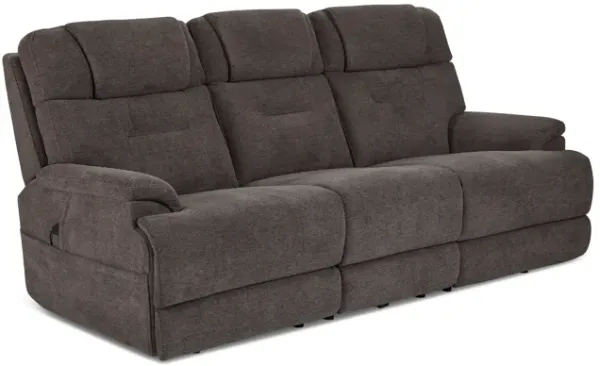 Zofa Umber Power Sleep Sofa