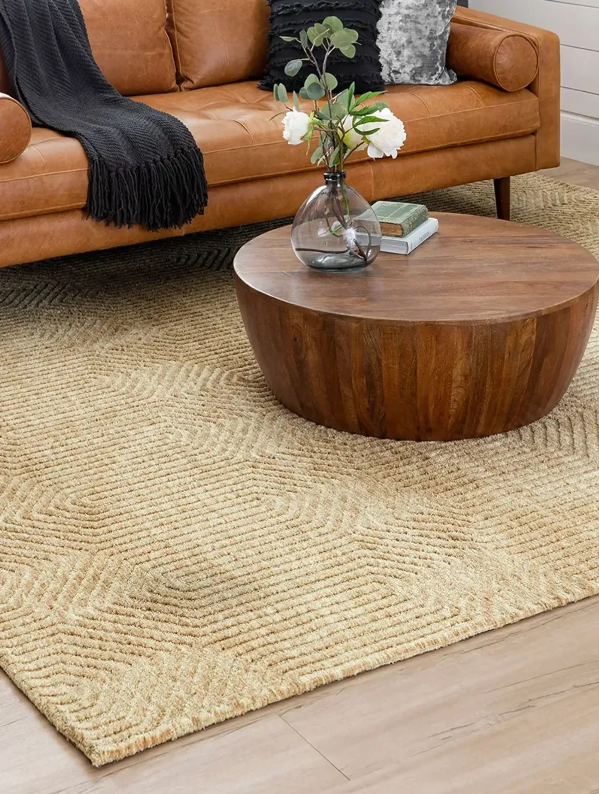 Bowen By Drew & Jonathan Home Lost City Khaki 8' X 10' Rug