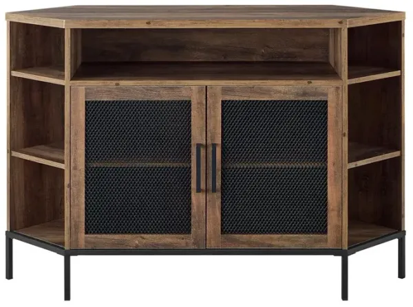Belen Kox Geometric Corner TV Stand, Belen Kox