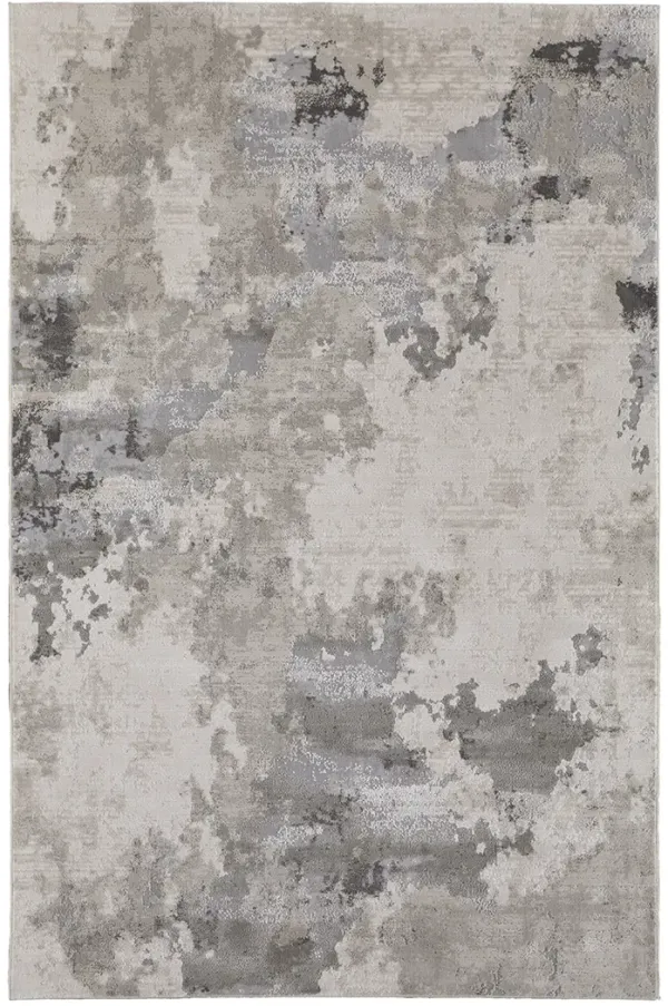 Prasad 3970F Ivory/Gray 8' x 11' Rug