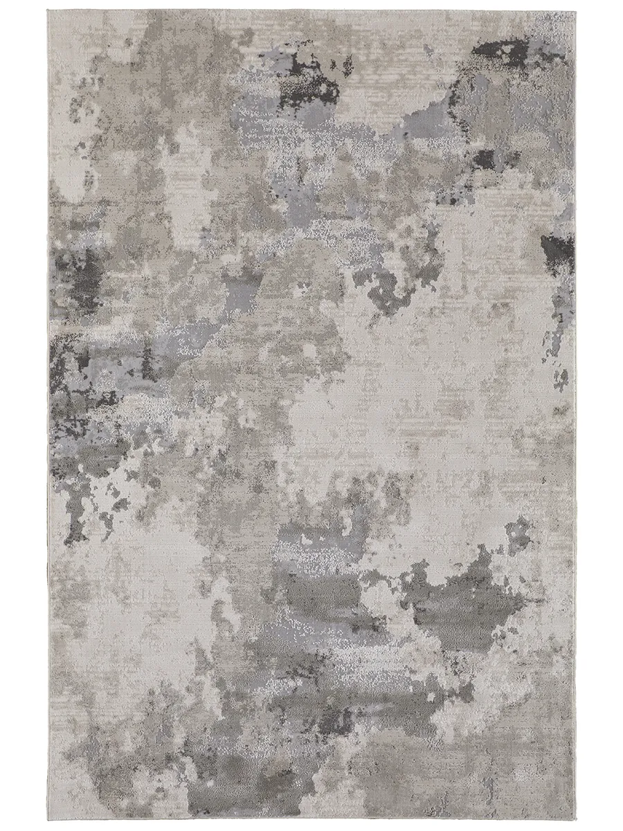 Prasad 3970F Ivory/Gray 8' x 11' Rug