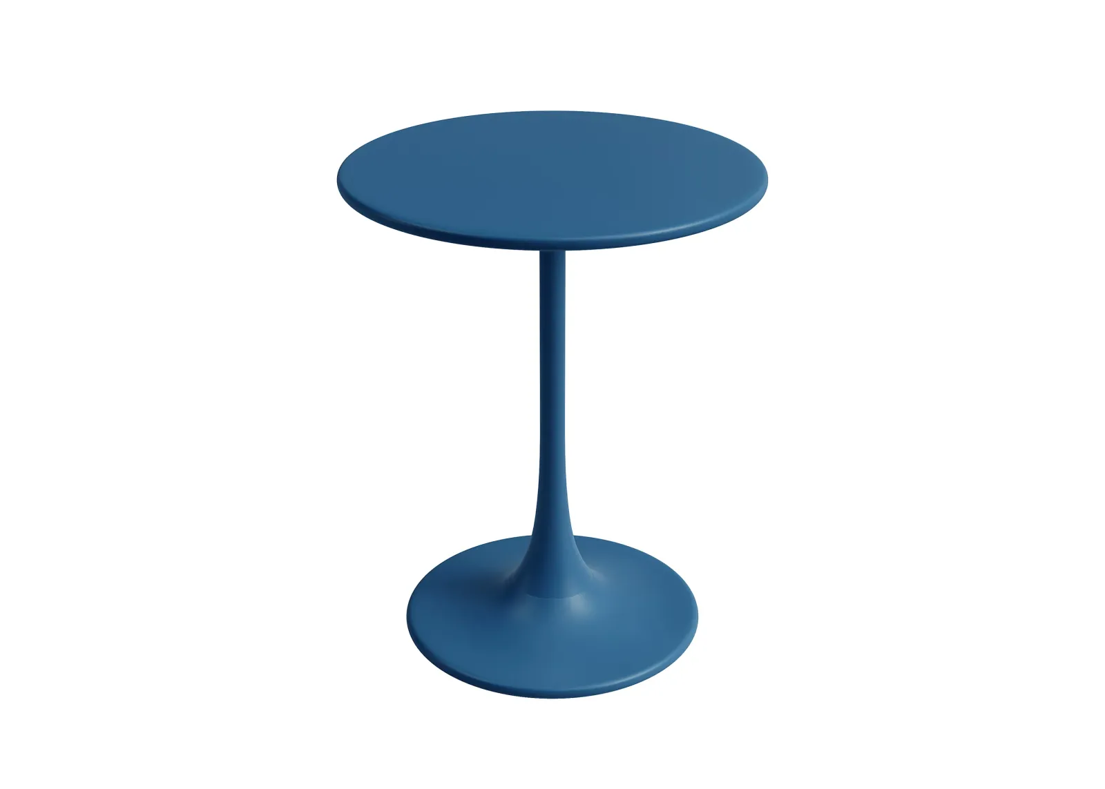 KURV® OUTDOOR & INDOOR ROUND 24" STEEL BISTRO TABLE