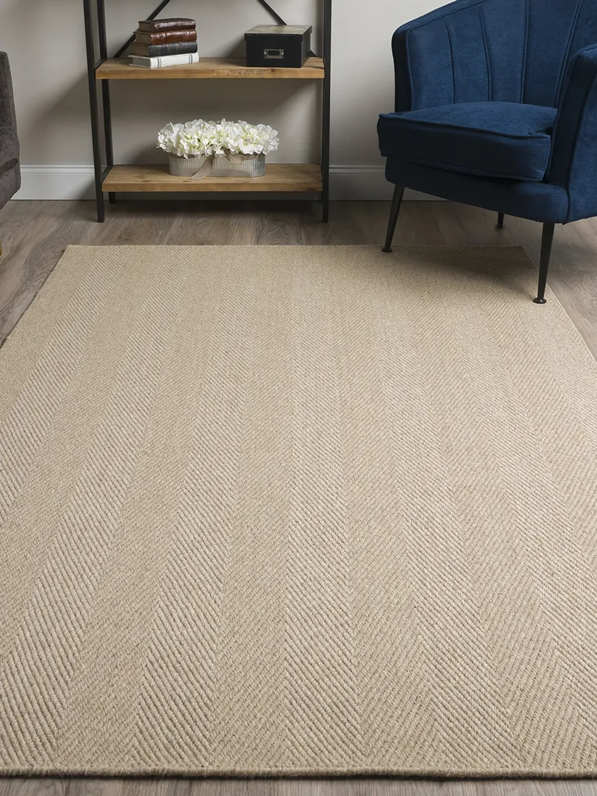 Monaco Sisal MC200 Putty 3'6" x 5'6" Rug