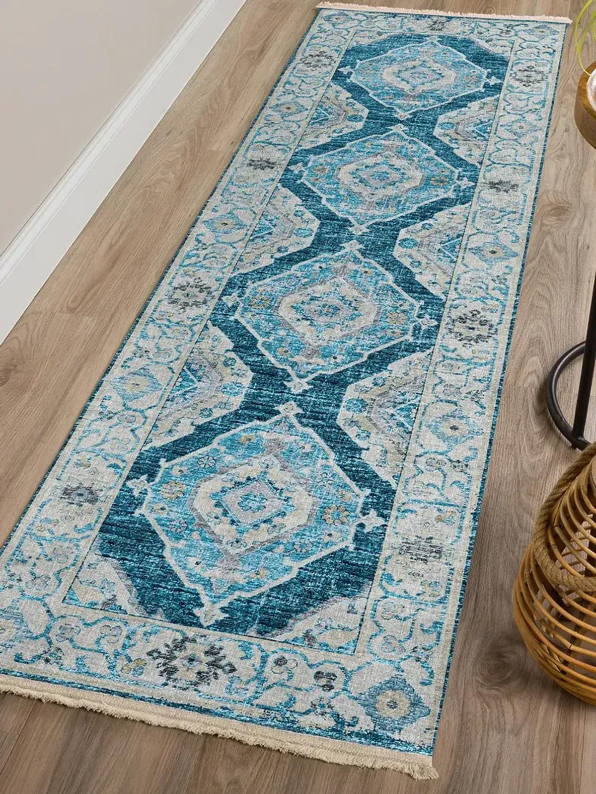 Marbella MB1 Indigo 2'3" x 7'6" Rug